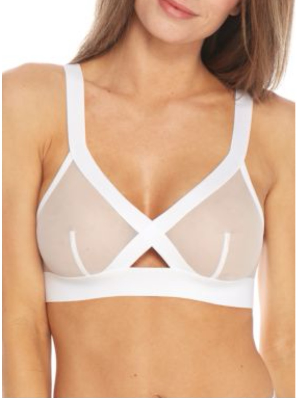 NEW DKNY Sheer Cup Bralette Retail $42